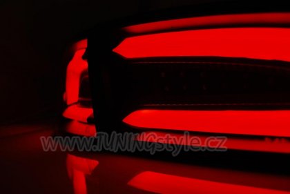 Zadní světla LED LightBar SEAT Ibiza 02-08 červená/kouřová