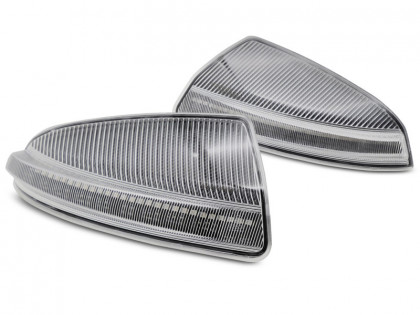 Blinkry boční LED, dynamické Mercedes-Benz Vito W639, W204 W164 bílé