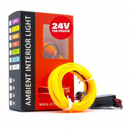 EPAL3M AMBER LED světlovodný pásek 3m (jantar) 24V
