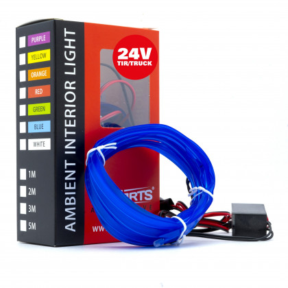 EPAL3M BLUE LED světlovodný pásek 3m (modrý) 24V