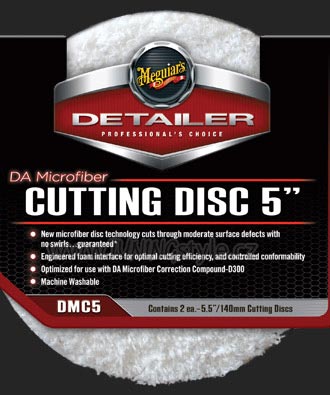 Meguiars DMC5-DA Microfiber Cutting Disc 5 2ks
