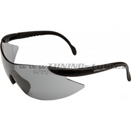 Ochranné brýle tmavé typ B532, EN 166:2001 F