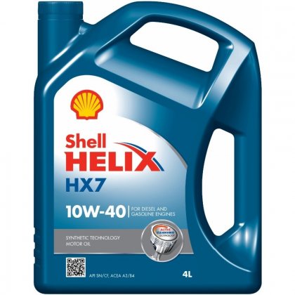 Olej Shell Helix HX7 10W-40 4L