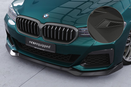 Spoiler pod přední nárazník CSR CUP pro BMW 5 G30/G31 M-Paket LCI - carbon look matný