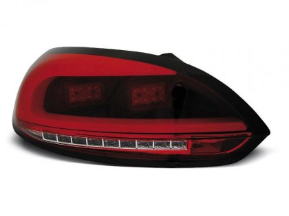 Zadní světla LED Bar VW Scirocco III 08- červená