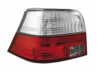 Zadní světla VW GOLF 4 červená / chrom 