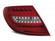 Zadní světla LED Lightbar Mercedes-Benz W204 sedan 07-11 červená