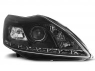 Přední světla Devil Eyes s LED Ford Focus II 08-11 černé