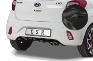 Spoiler pod zadní nárazník, difuzor CSR - Hyundai I10 20- N-Line černý lesklý