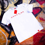 Concaver Men's T-Shirt Logo White Size XL