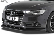 Spoiler pod přední nárazník CSR CUP pro Audi A6 C7 4G - černý matný