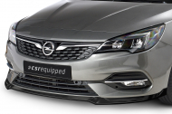 Spoiler pod přední nárazník CSR CUP pro Opel Astra K - carbon look lesklý