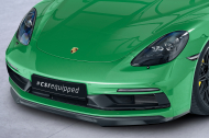Spoiler pod přední nárazník CSR CUP pro Porsche 718 Cayman/Boxster GTS 4.0 (982) - černý lesklý