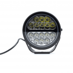 LED Dálkové/Poziční světlo 80W (16 x 5W OSRAM LED) 30/60° (homologace R112+R7)