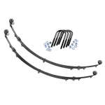 Front leaf springs with U-bolts Rough Country Lift 4"