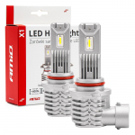 LED žárovky do hlavních světel X1 Series HB3 9005 AMiO, 2ks