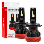 LED žárovky do hlavních světel X3 Series H4 AMiO, 2ks