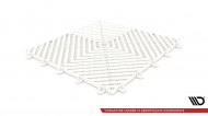 Modular Maxton floor - dlaždice modulární podlahy - bílá