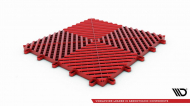 Modular Maxton floor - dlaždice modulární podlahy - červená
