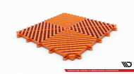 Modular Maxton floor - dlaždice modulární podlahy - oranžová