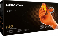 Nitrilové rukavice GoGrip oranžové vel. M, 50 ks