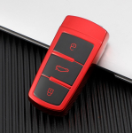 Obal na klíč VW Passat B6 - červený