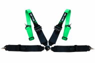 Sportovní pásy SLIDE Quick  4p 2"+3" zeleno-černé 