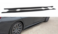 Prahové lišty BMW 3 G20 M-pack 2019- carbon look