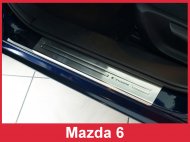 Prahové ochranné nerezové lišty Avisa Mazda 6 2012 , Exclusive
