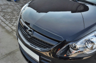 Prodloužení kapoty Opel Corsa D OPC / VXR černý lesklý plast