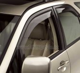 Protiprůvanové plexi, ofuky skel - Chevrolet Traiblazer 5dv. 02-09 (+zadní)