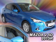 Protiprůvanové plexi, ofuky skel - Mazda 2 5dv. 14-