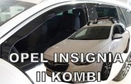 Protiprůvanové plexi, ofuky skel - Opel Insignia 4dv 17- (+zadní) combi