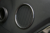 Rámečky karbonové bočních reproduktorů Ford Mustang 15-19