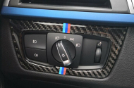 Rámeček karbonový spínače světel BMW F30 M2