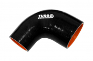 Redukce silikonová 90° TurboWorks Pro Black 63-102mm