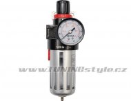 Regulátor tlaku vzduchu 1/2", max. 0,93MPa, s filtrem (90ccm)