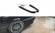 Splittery zadní boční BMW M5 / 5 M-Pack E39 černý lesklý plast
