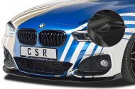Spoiler pod přední nárazník CSR CUP - BMW 1 F20/F21 černý leský