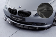 Spoiler pod přední nárazník CSR CUP - BMW 6 E63/E64 LCI carbon look lesklý