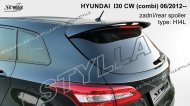 Spoiler zadních dveří horní, křídlo Stylla - Hyundai i30 combi 12-