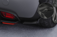 Spoilery pod zadní nárazník - boční splittery - CSR -  Mini F56 Cooper SE 2021- černý lesklý