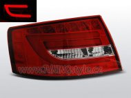 Zadní světla LED bar Audi A6 C6 04-08 sedan 7-pin červená