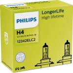 Žárovka Philips H4 LongerLife 12342ELC2