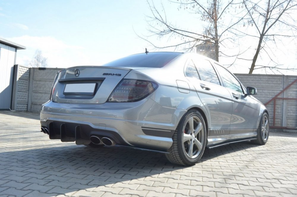 Zadní difuzor Mercedes CClass W204 AMGLine facelift V.1