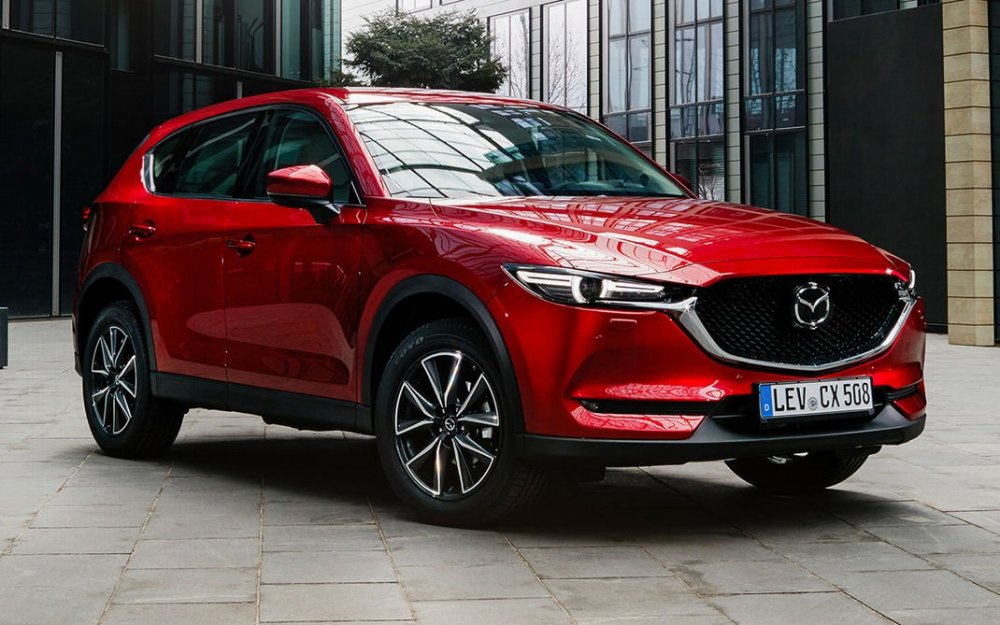 Nerezová ochranná lišta zadního nárazníku Mazda CX5 II 17