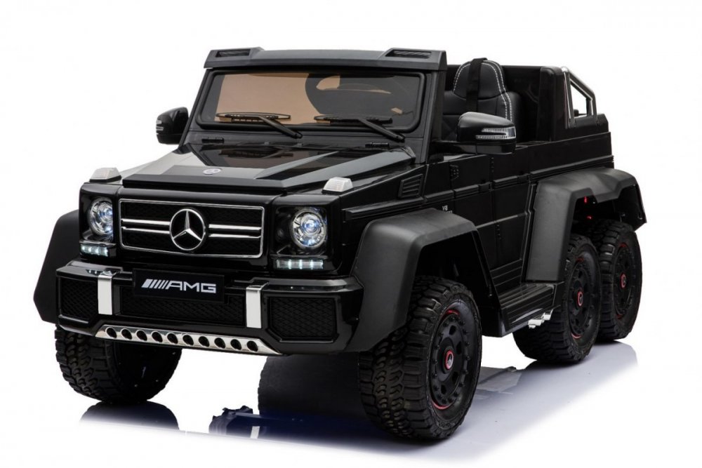 Elektricke Mega Auticko Mercedes G63 6 X 6 Cerne Tuningstyle Cz