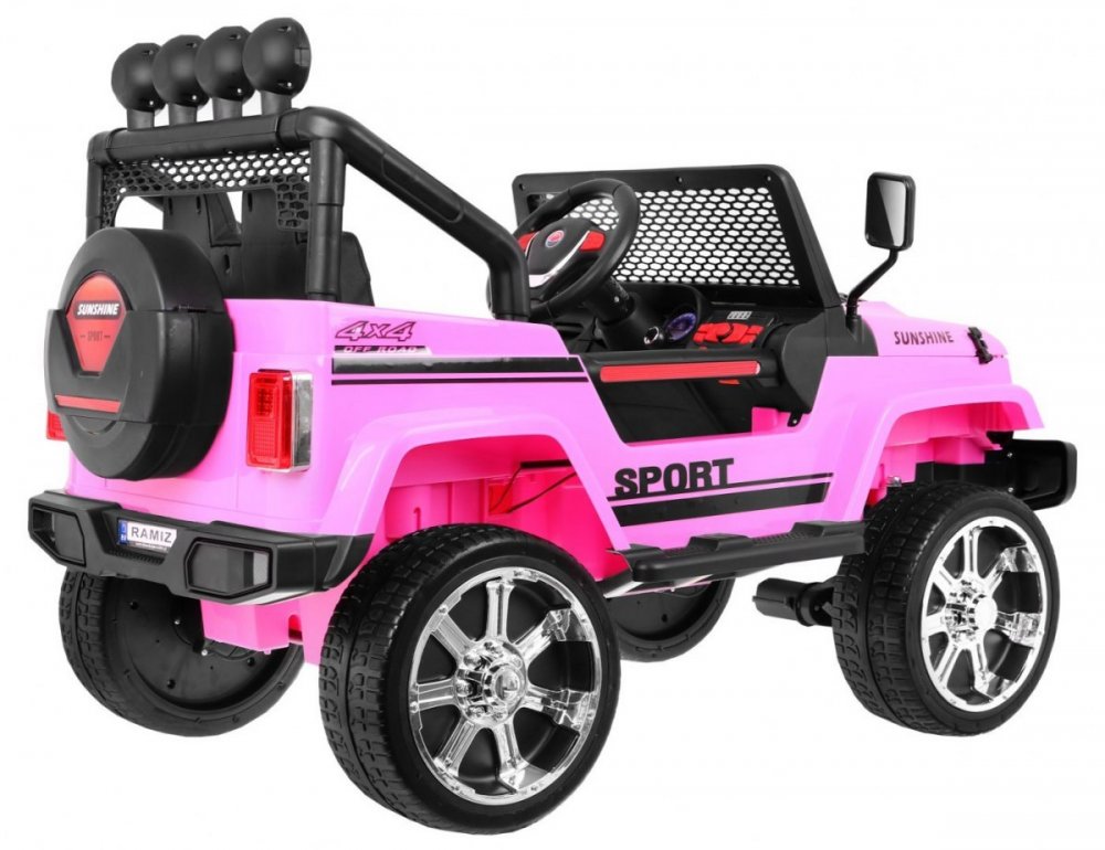 Elektrické autíčko NEW Raptor DRIFTER 4 x 4 růžové