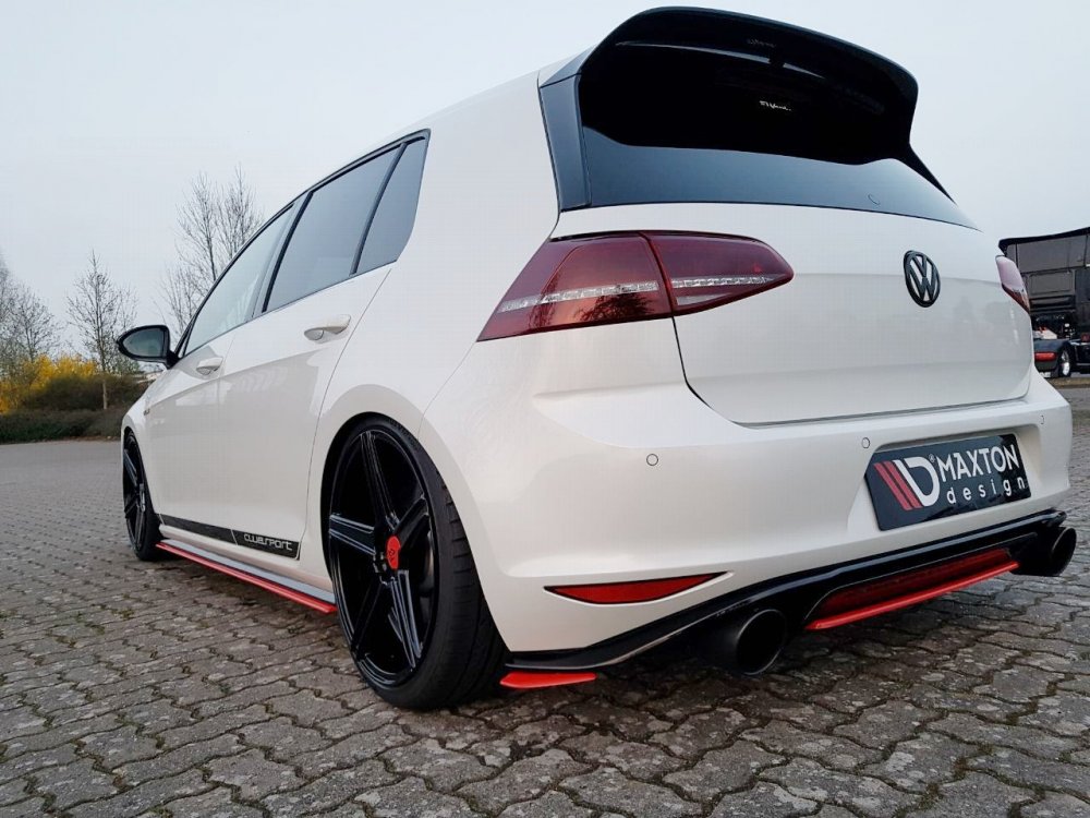 Difuzor zadního nárazníku VW GOLF 7 R VARIANT FACELIFT 2017