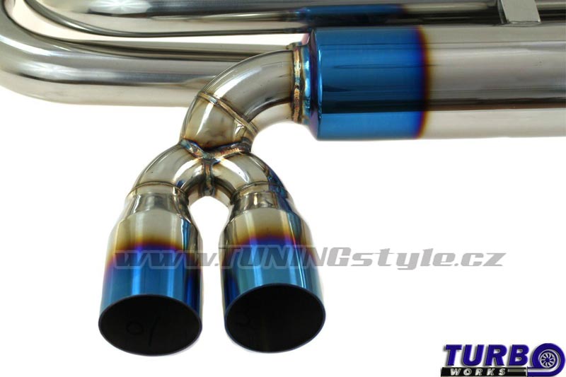 CatBack výfukový systém TurboWorks BMW E46 M3 Typ.2 TuningStyle.cz